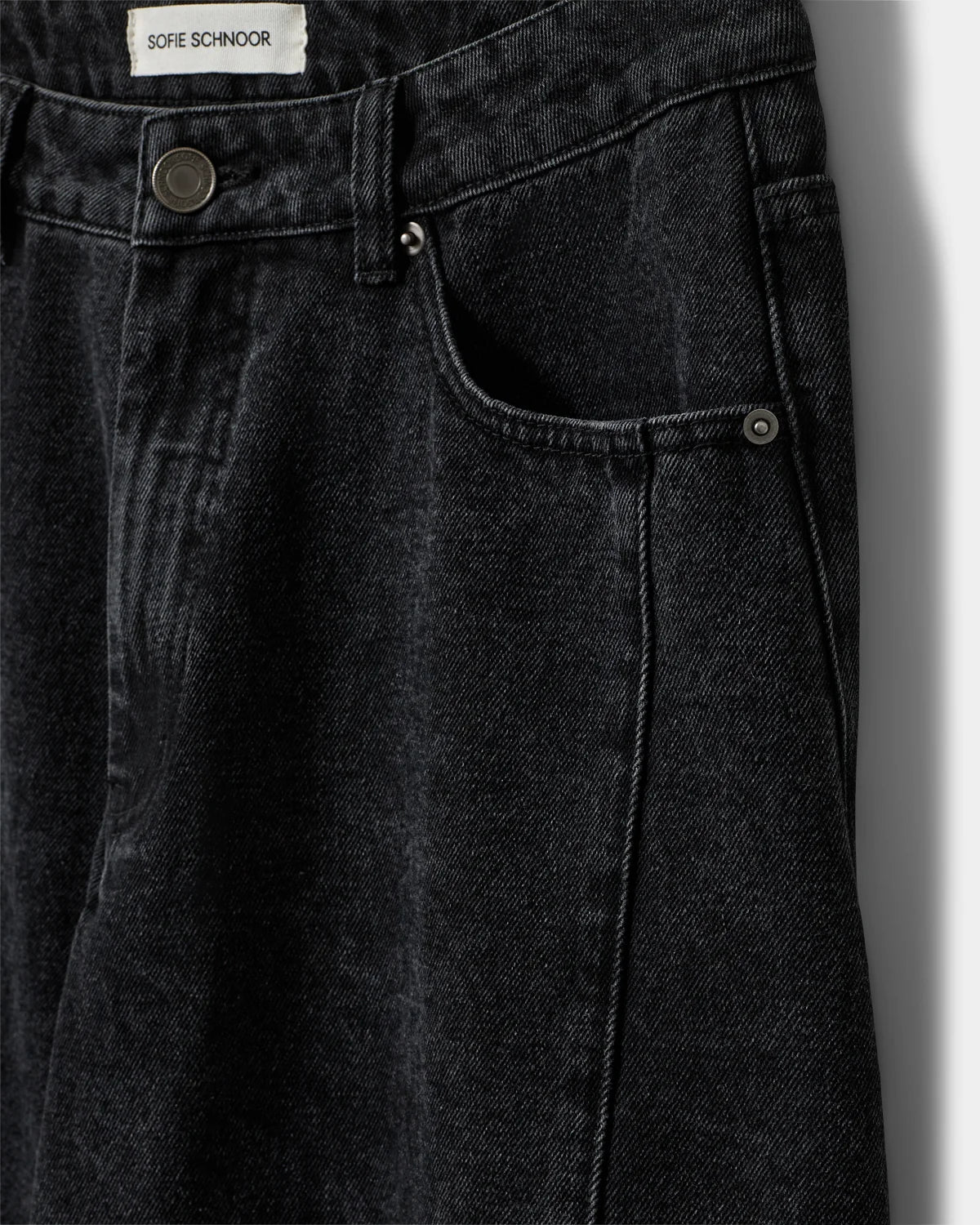 Valorsw barrel fit jeans washed black