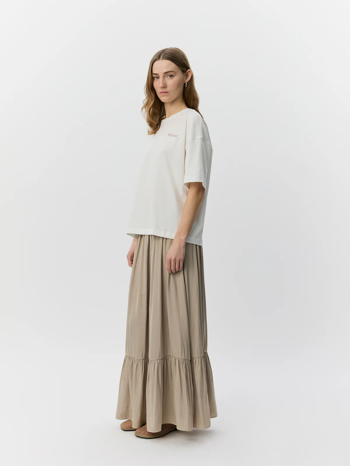 VerasSW Boxy Tee White