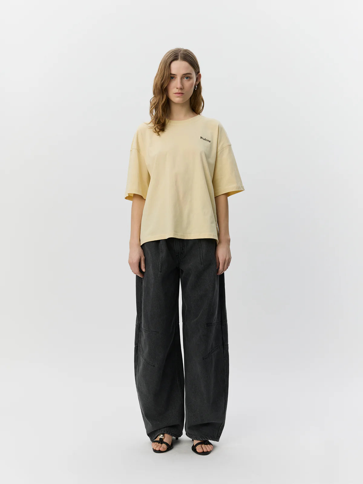 VerasSW Boxy Tee Yellow