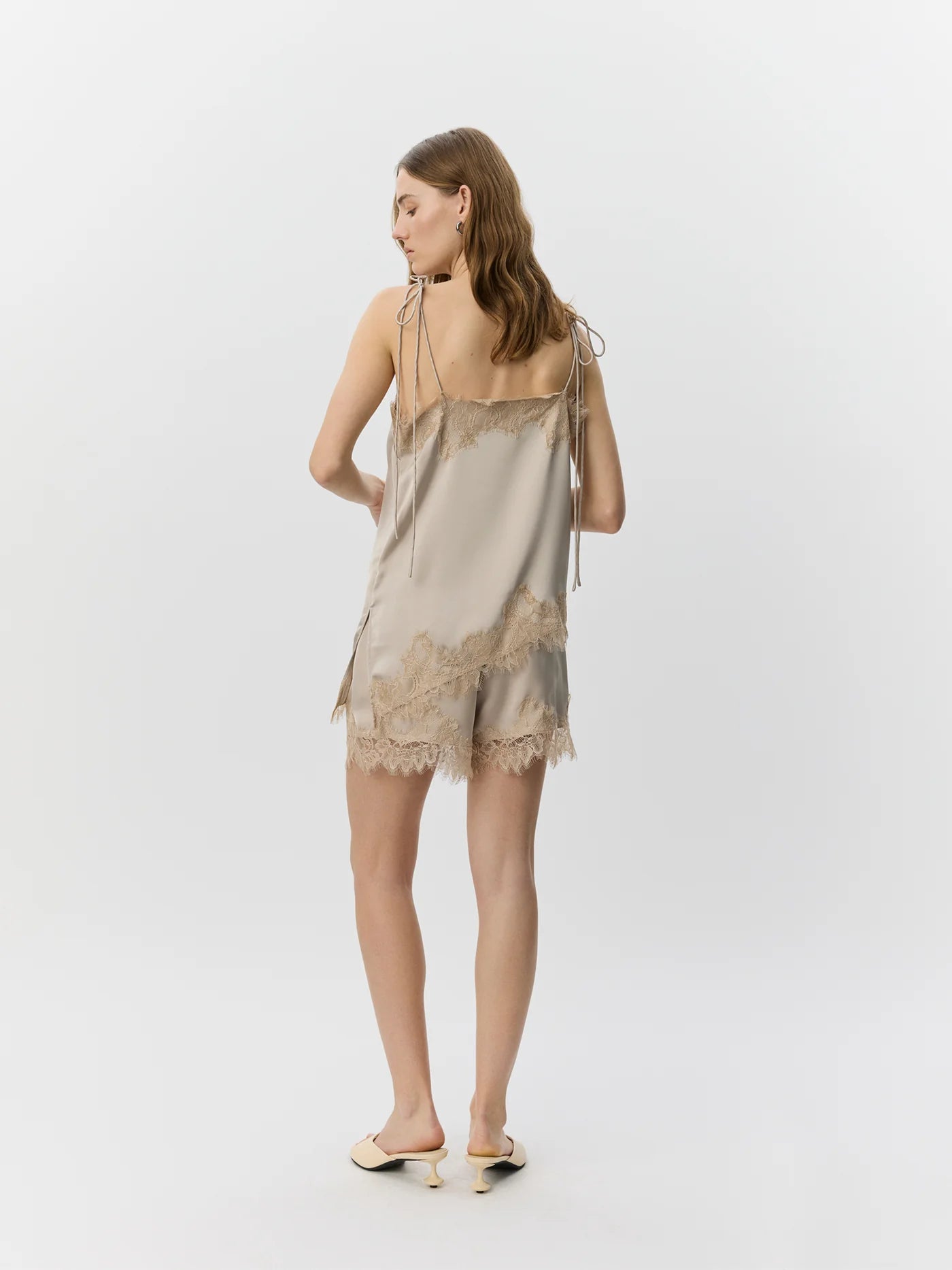 ViraSW Lace Detailed Top