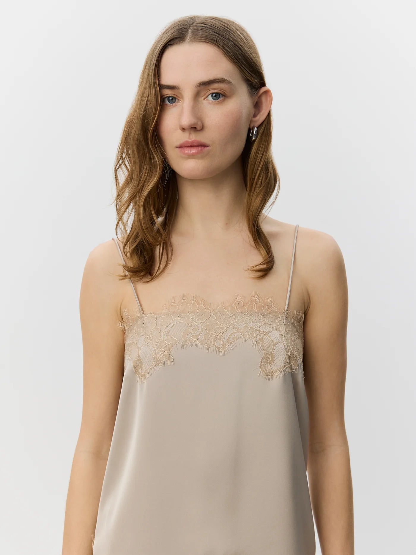 ViraSW Lace Detailed Top