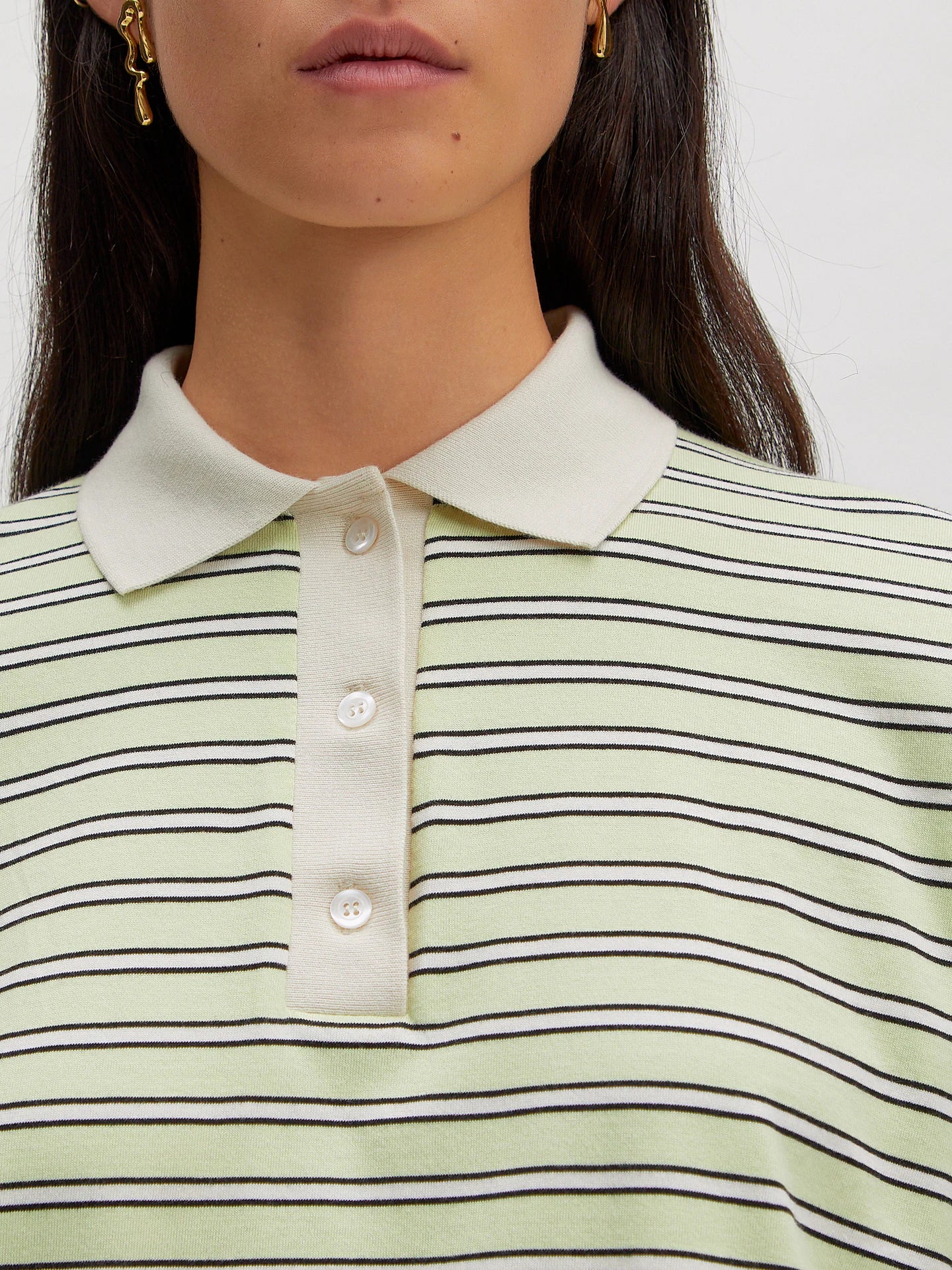 Cindy longsleeve shirt green