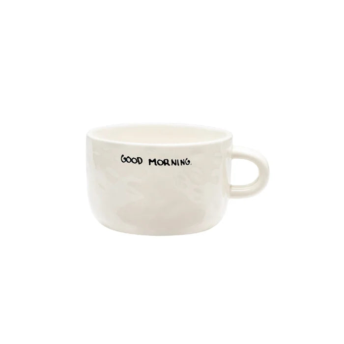 Goodmorning cappuccino mug