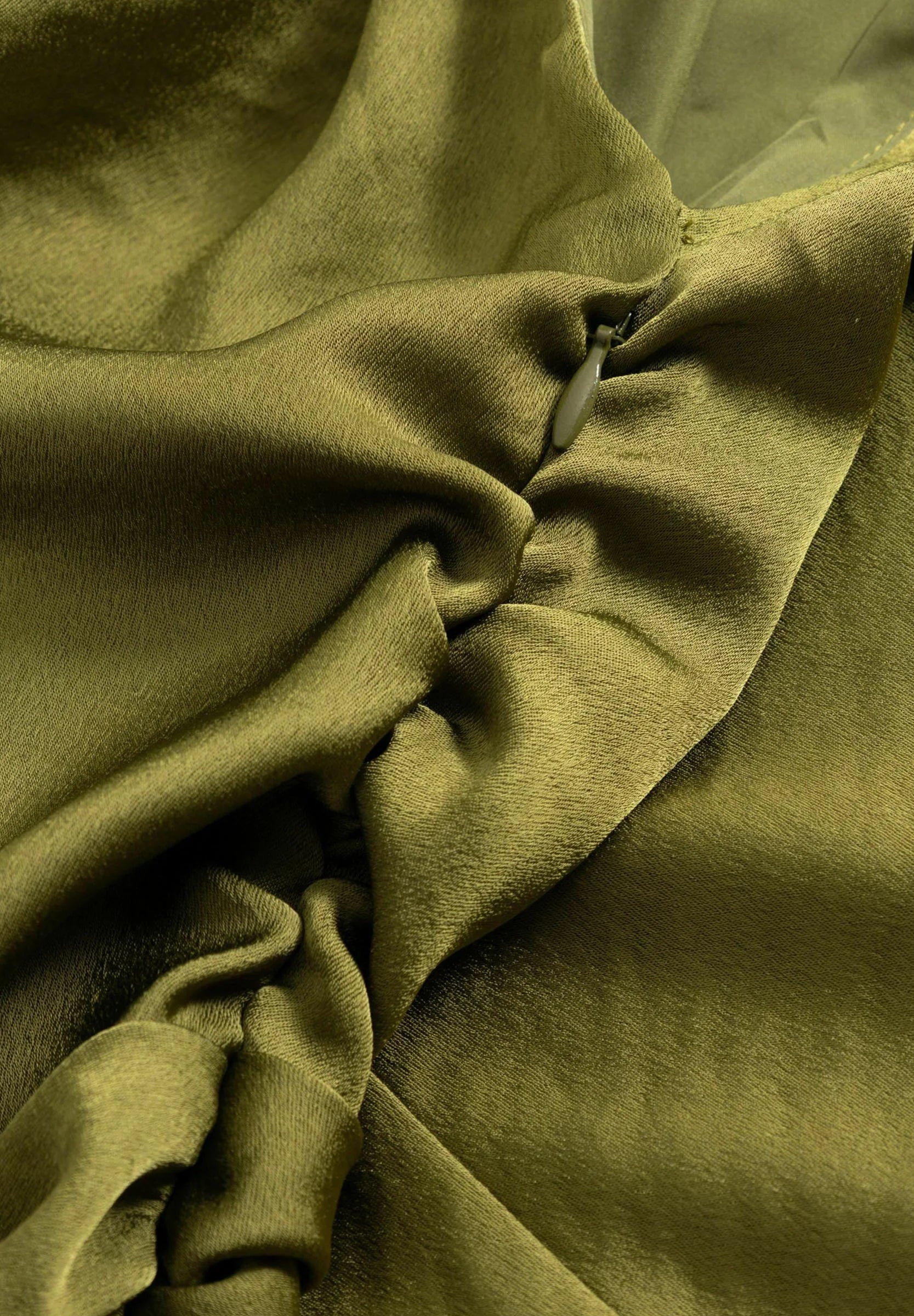 N-mignonette dress guacamole