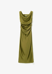 N-mignonette dress guacamole