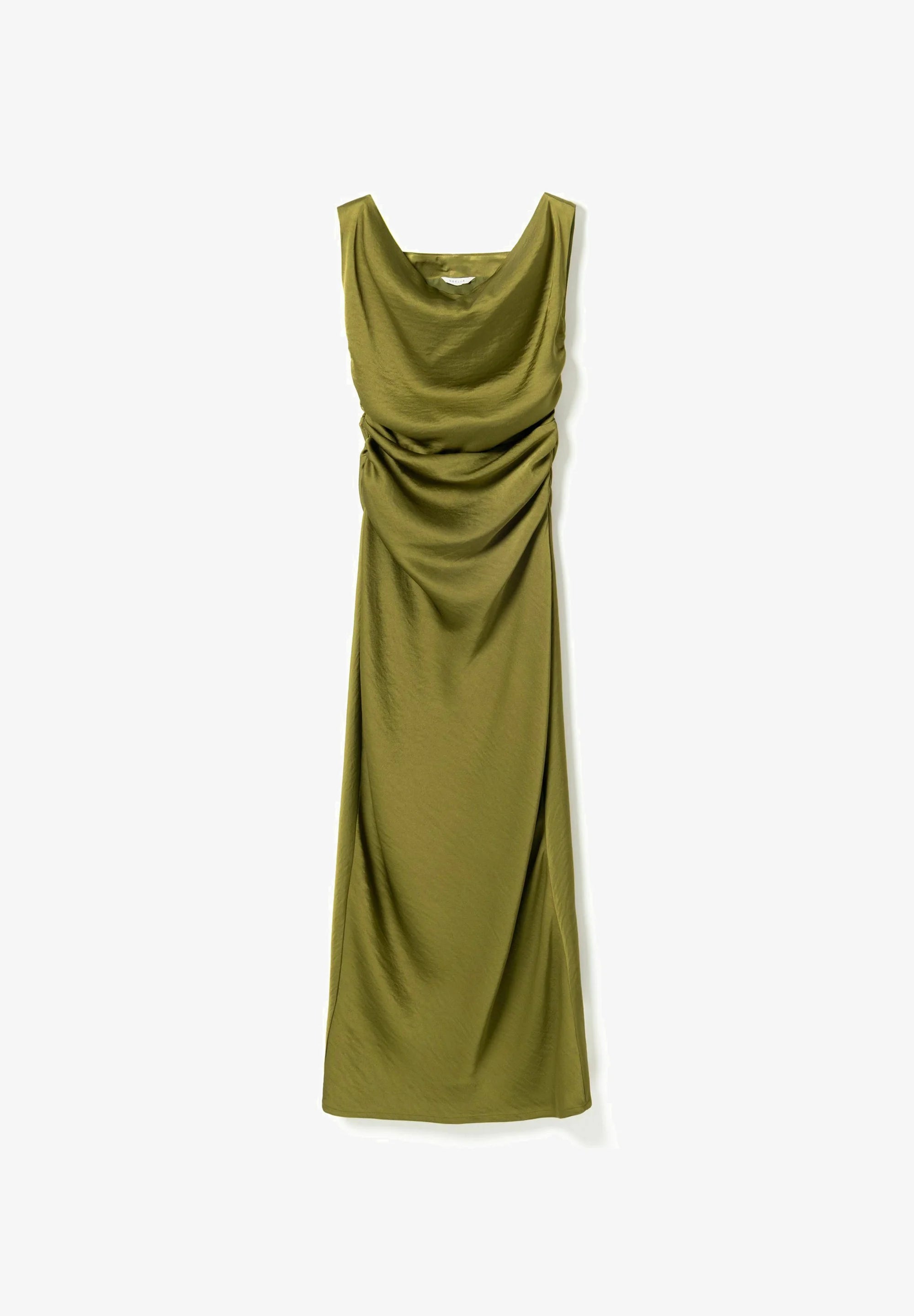 N-mignonette dress guacamole