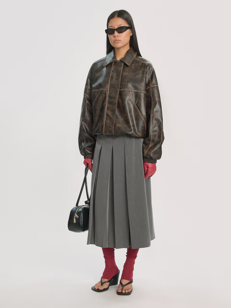 Jilian jacket brown washed