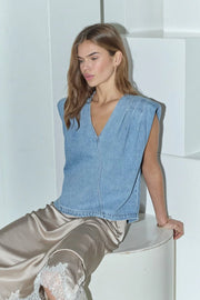 Asja cc top denim