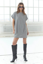 Lance cc sweat dress grey melange