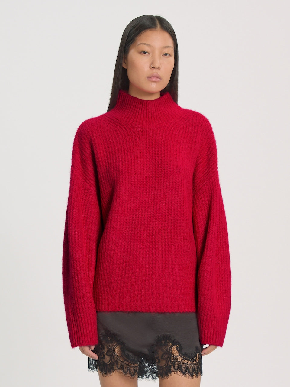 Beth jumper barbados cherry