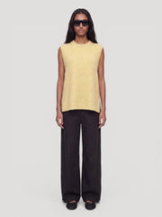 Thanya knit vest flan