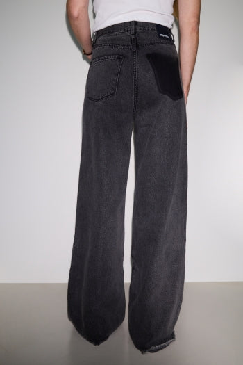 Denim Swiggy Palazzo grijs