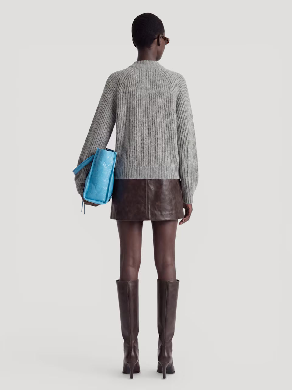 Ally skirt brown washed