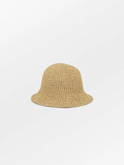Solid Saverina Straw Hat