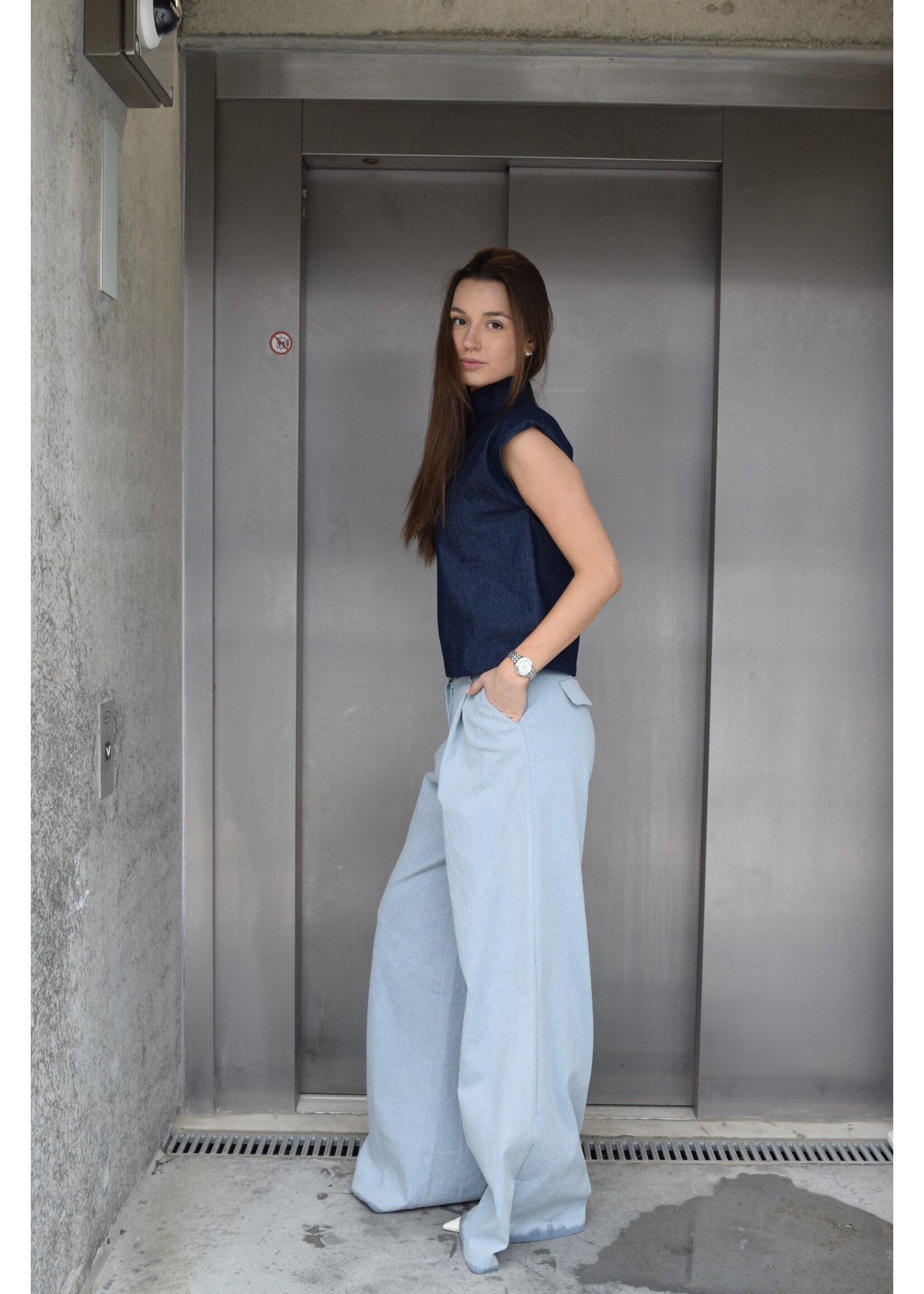 Amalia Trousers Denim