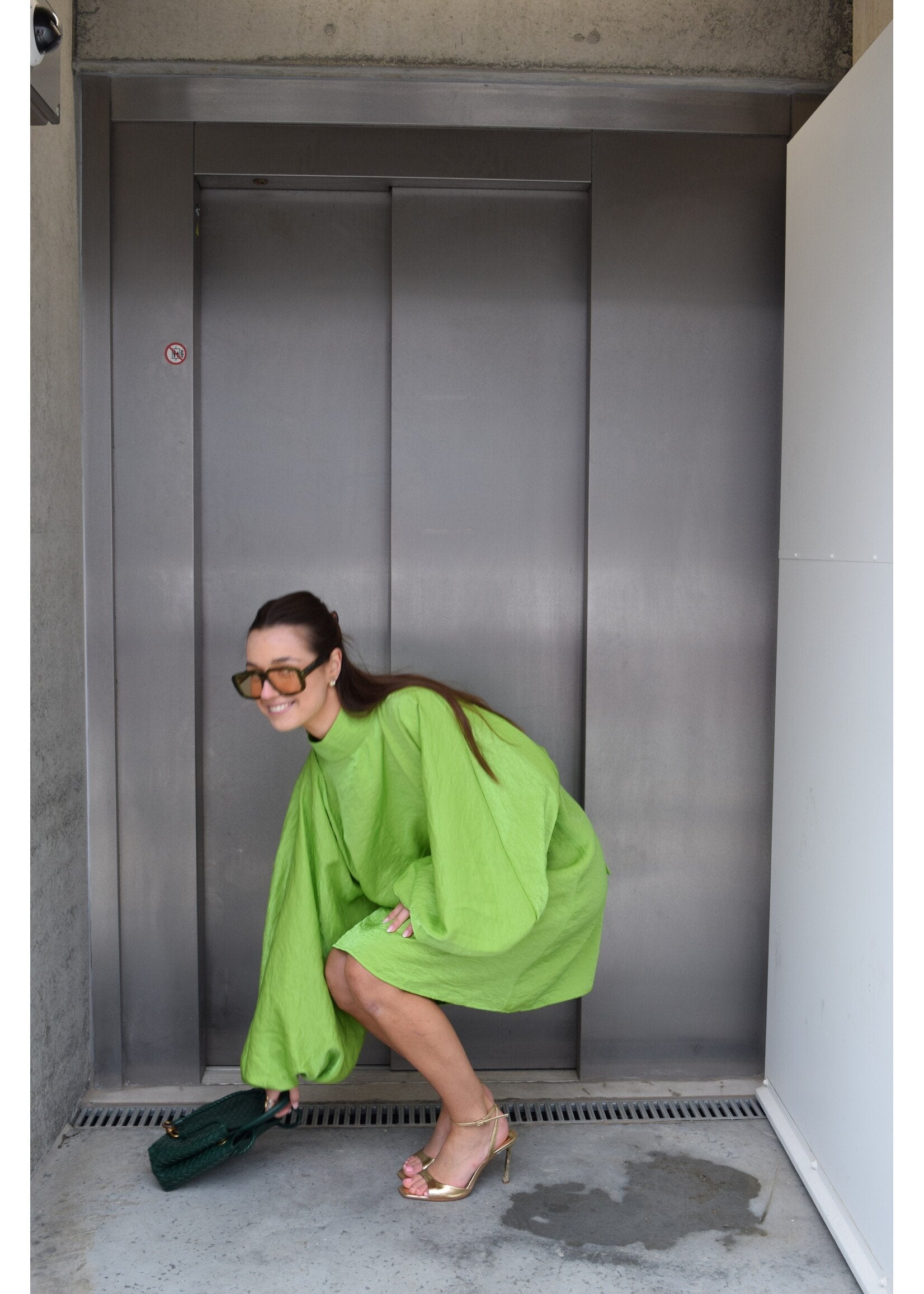 Loda Mini Dress Green
