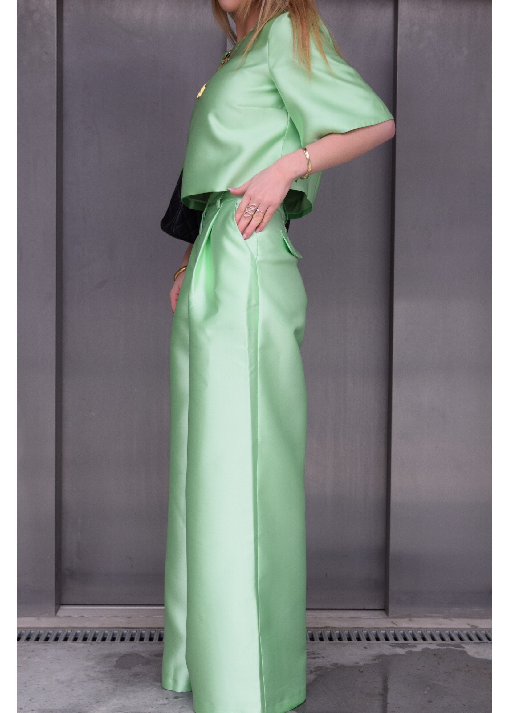 Nia Top Mint Green
