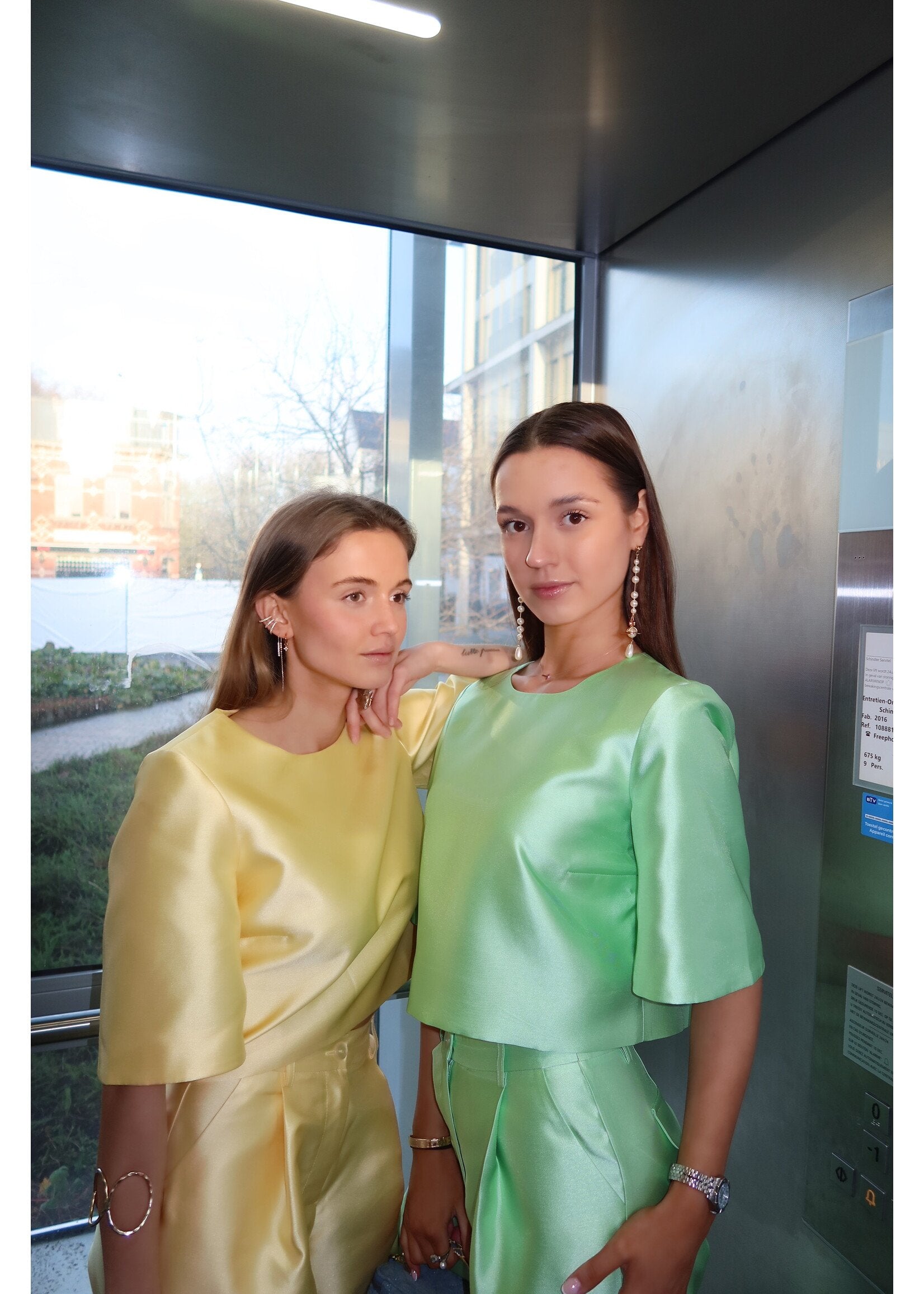 Nia Top Mint Green