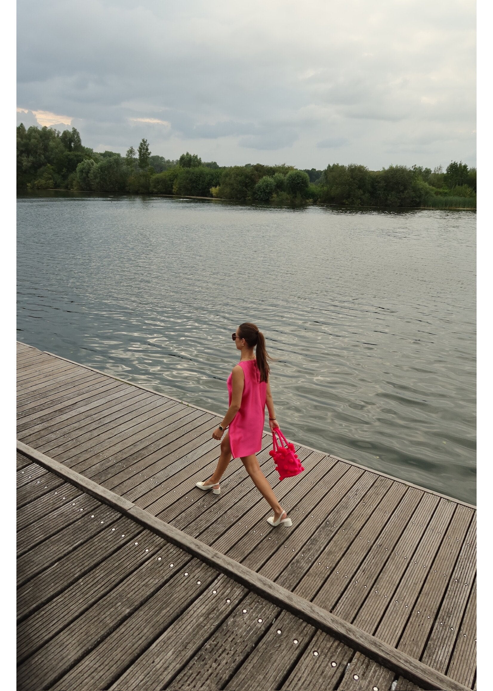 Sybille Dress Fuchsia