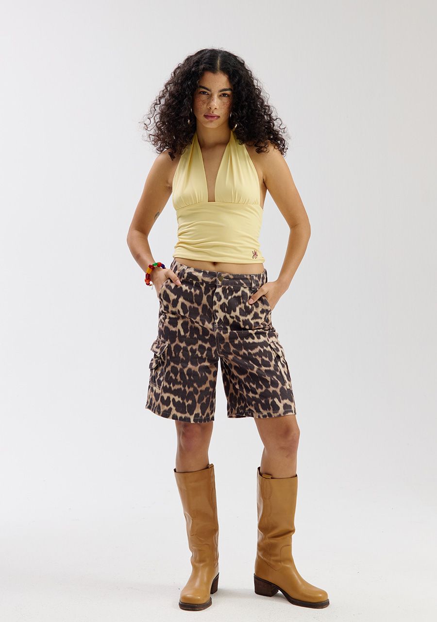 Scott short lexie leopard