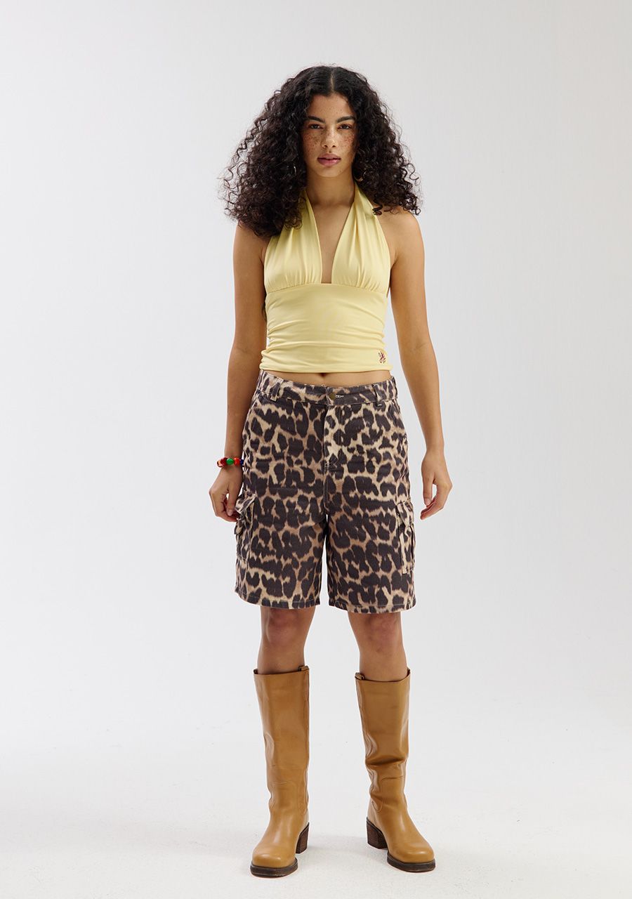 Scott short lexie leopard