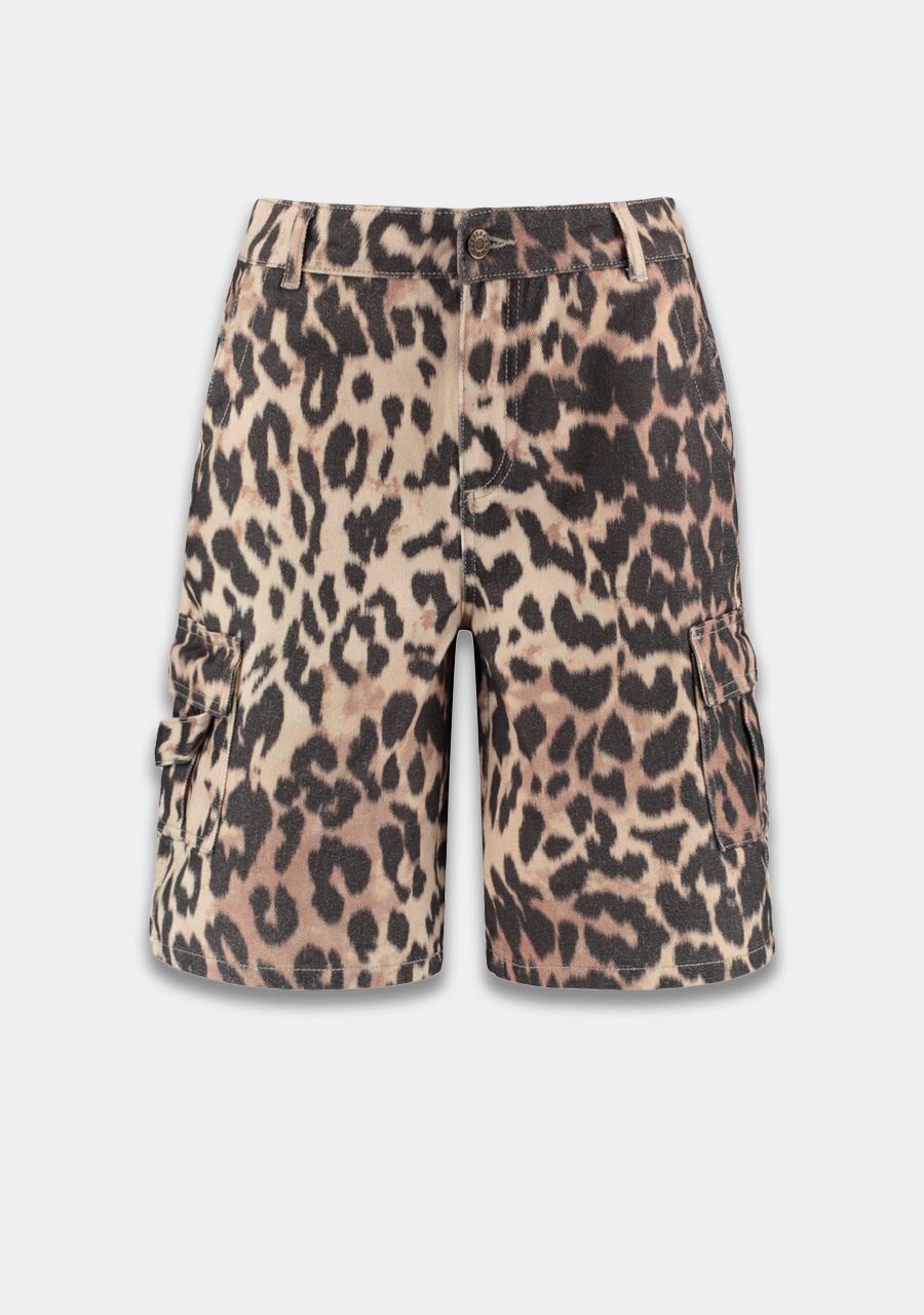 Scott short lexie leopard