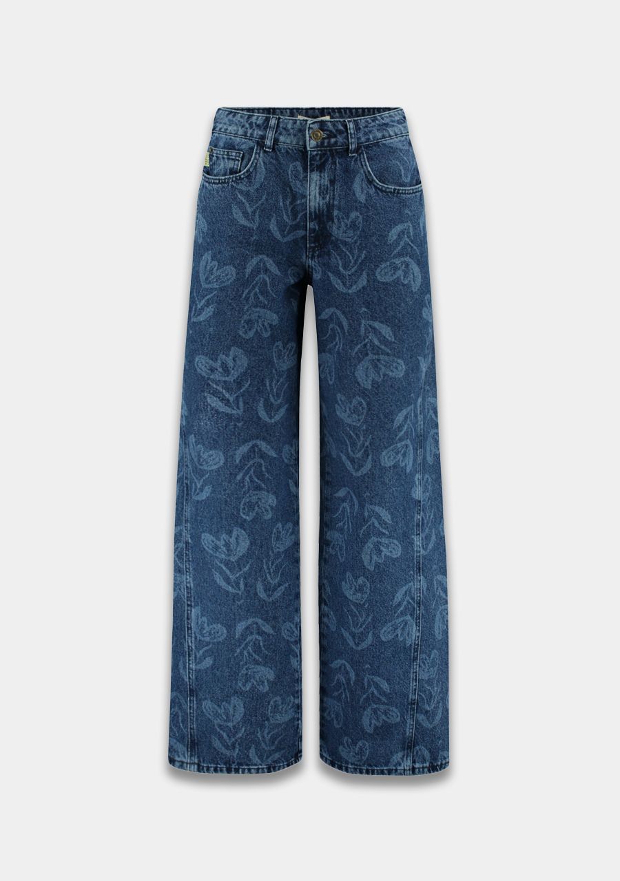 Mayra pants mid blue