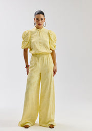 Macy blouse light yellow