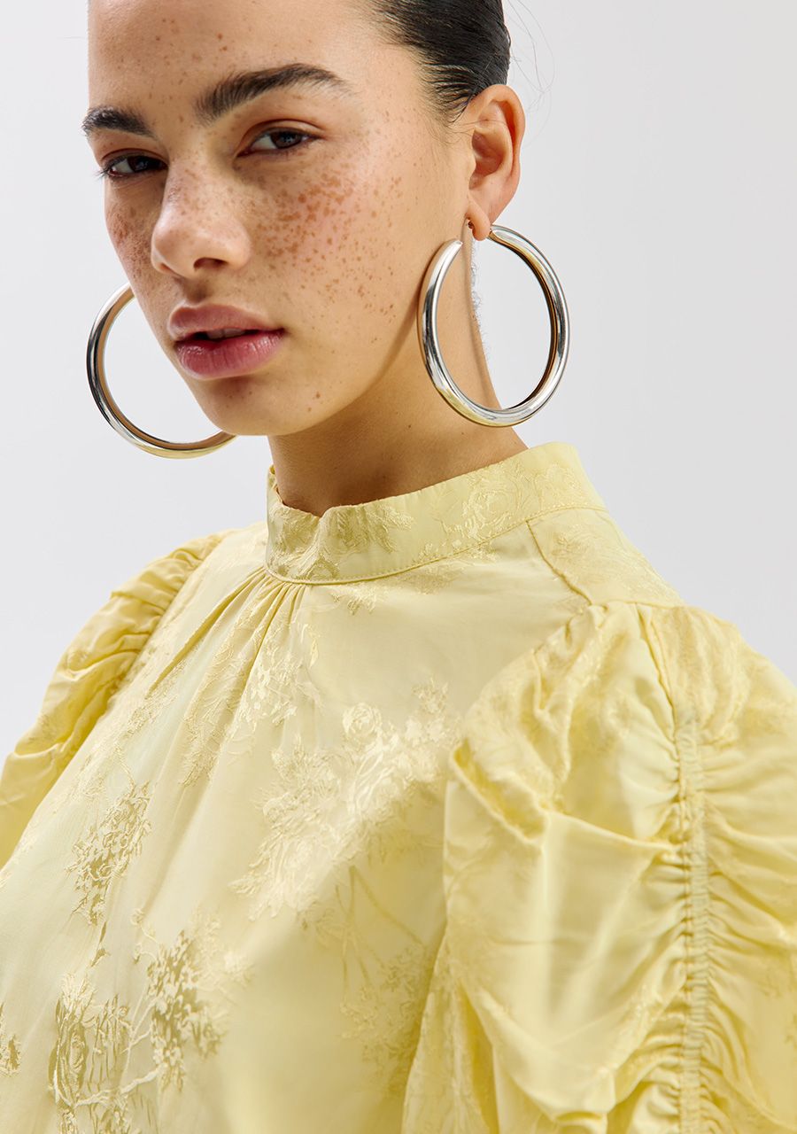 Macy blouse light yellow