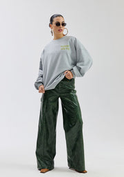 Club Avocado Sweater Grey