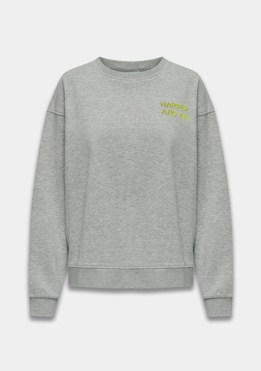 Club Avocado Sweater Grey