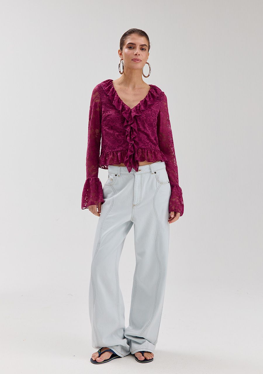 Yve pants light blue