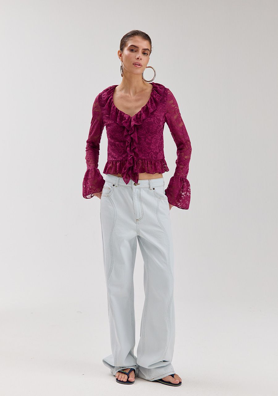 Yve pants light blue