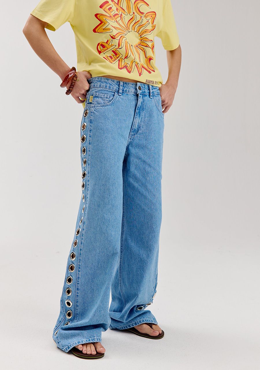 Mayraeye pants blue