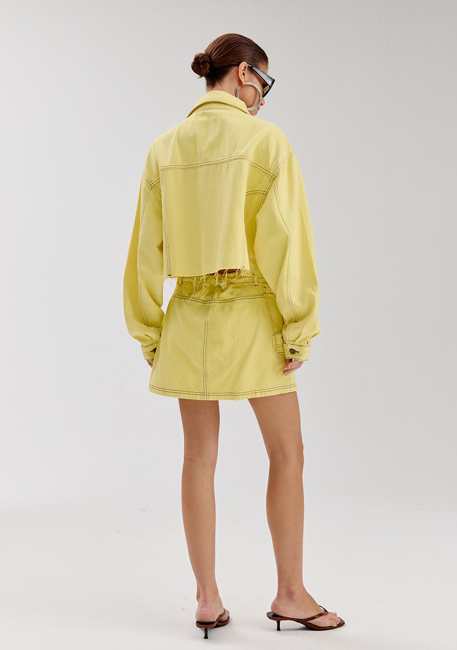 Zenne skirt yellow