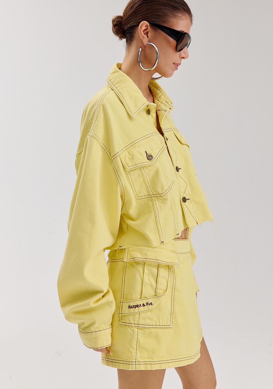 Zenne skirt yellow