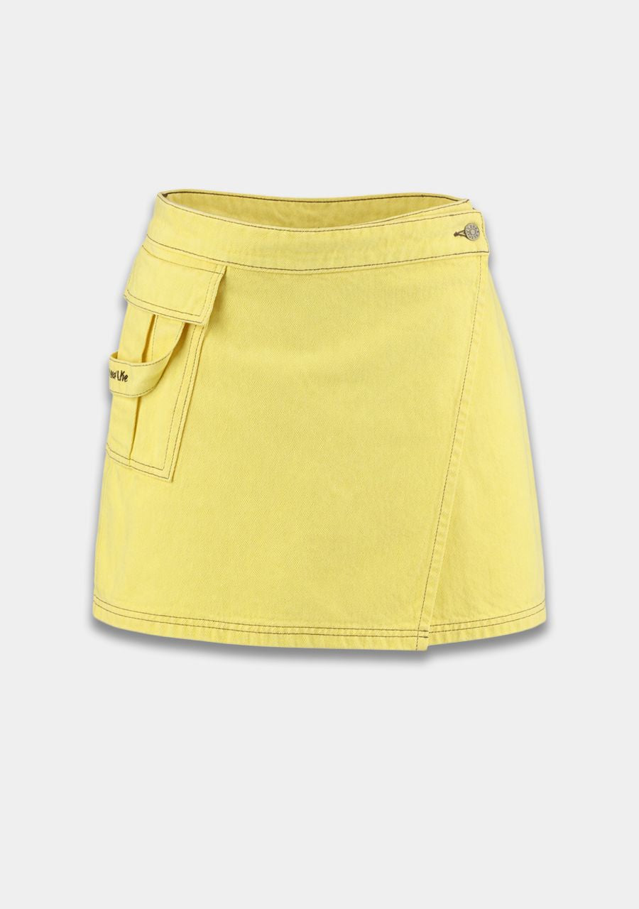 Zenne skirt yellow