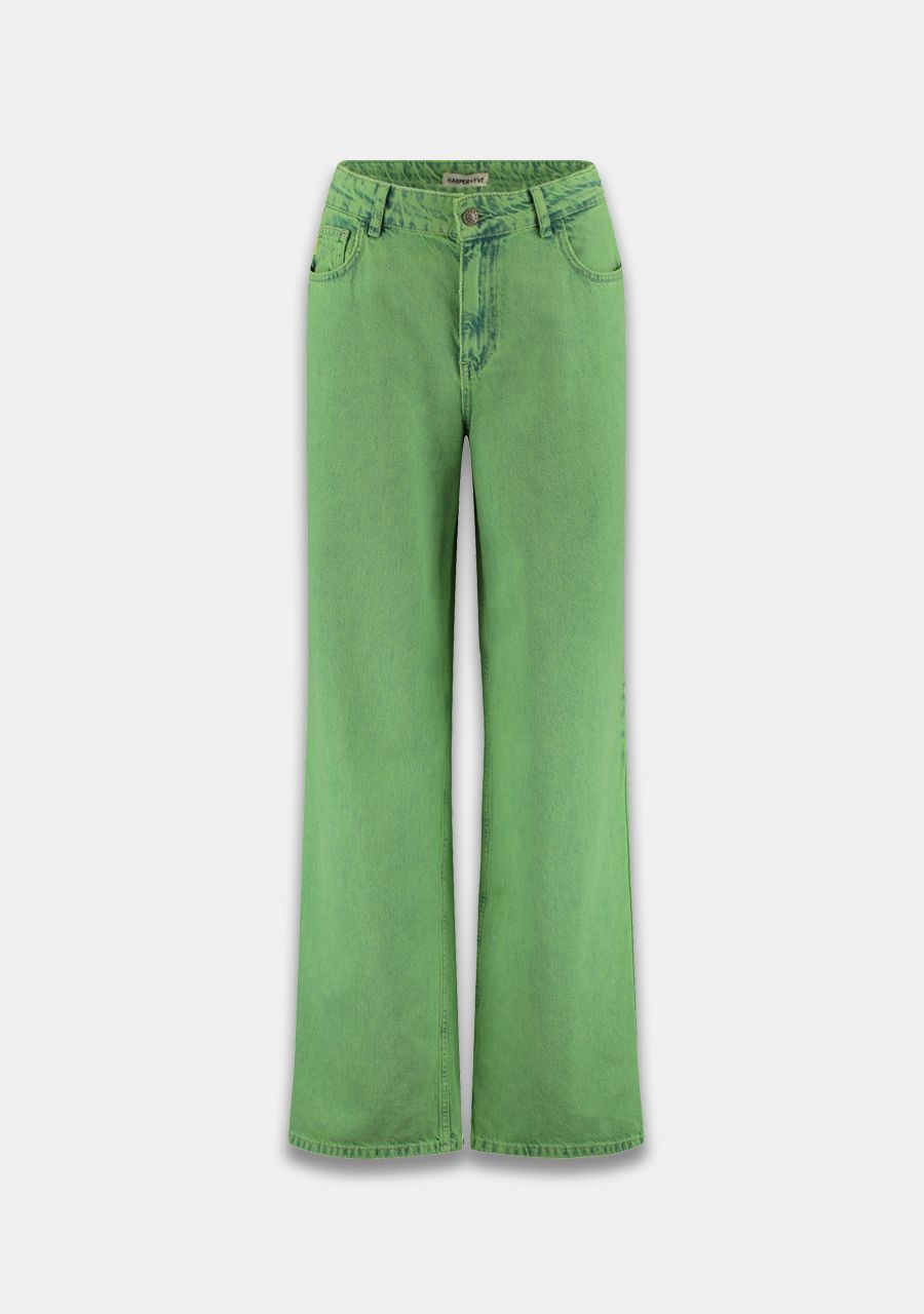 Yve pants vibrant green