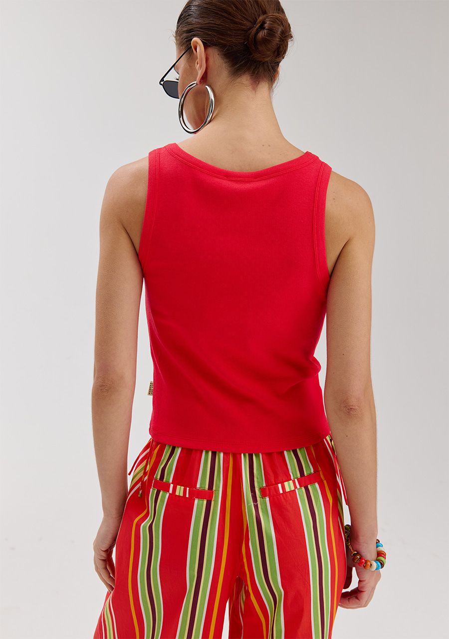 Yenn top red