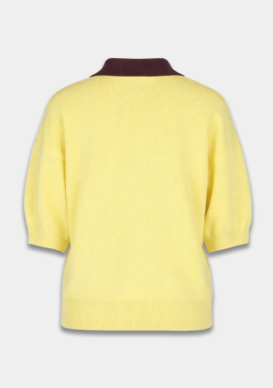 Sanny polo top yellow