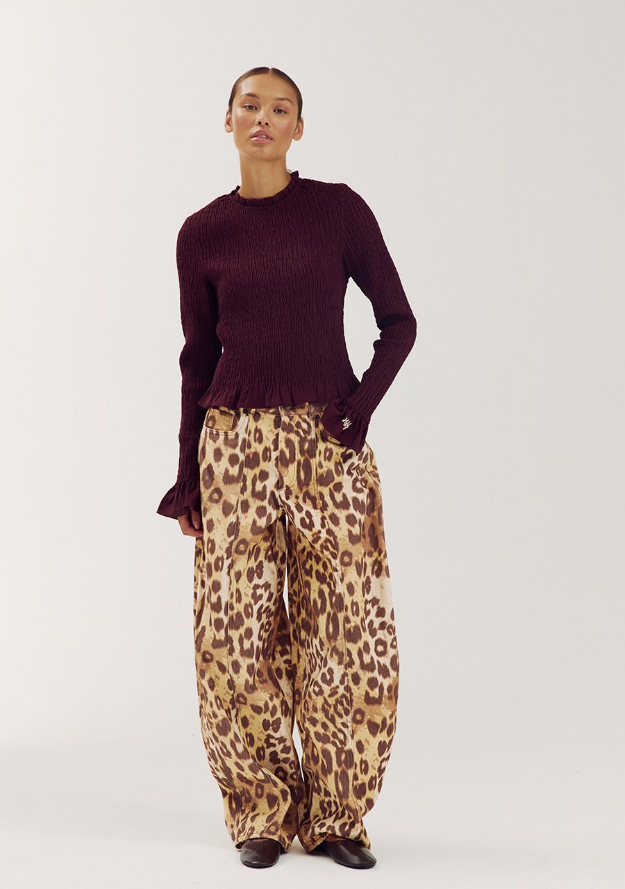 Veerle blouse burgundy