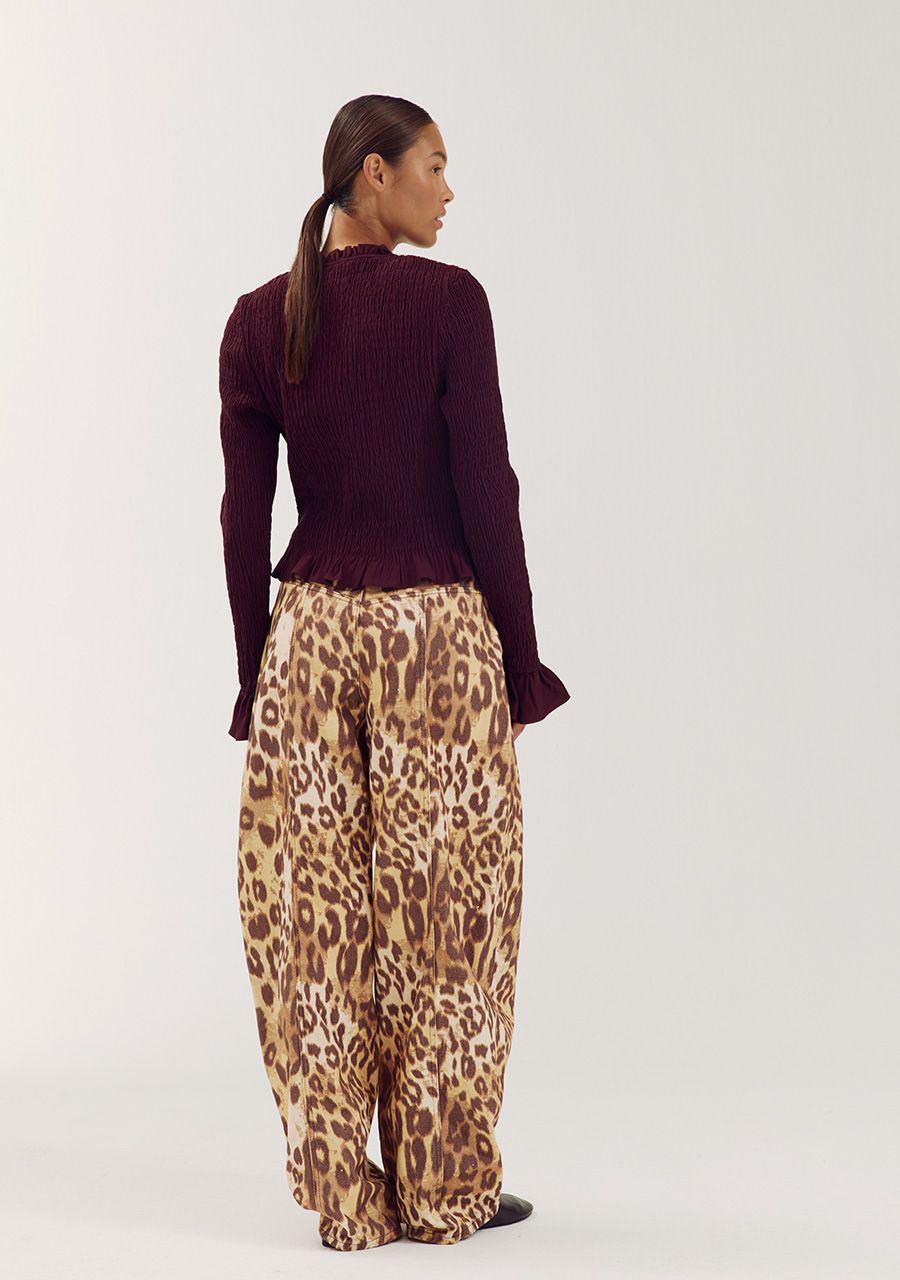 Veerle blouse burgundy