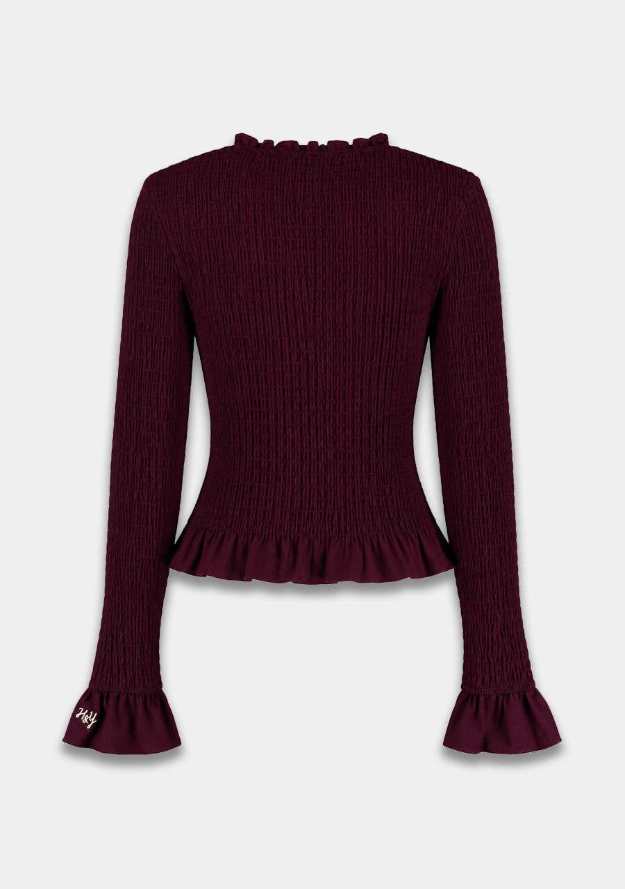 Veerle blouse burgundy