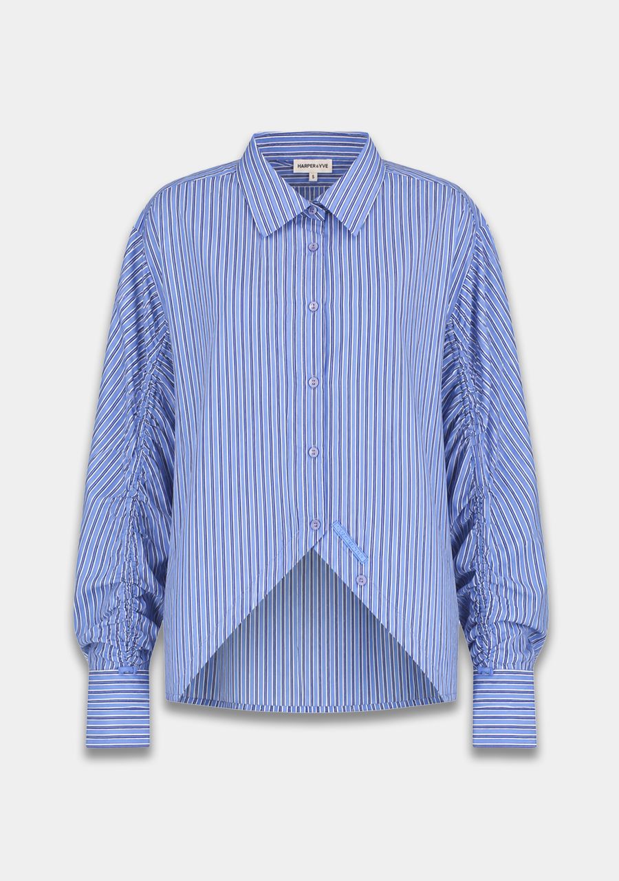 Ted long sleeve stripe blue