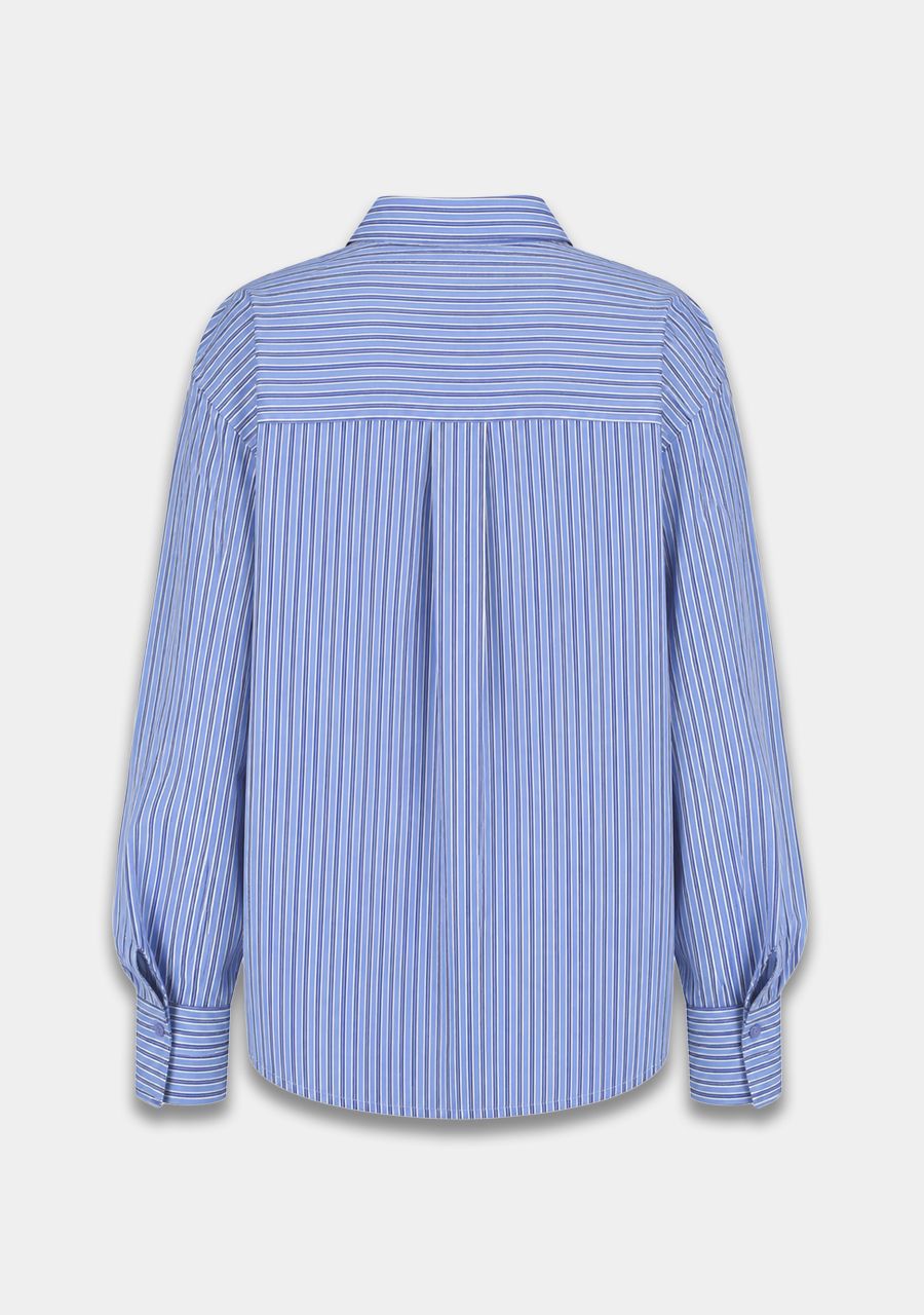 Ted long sleeve stripe blue