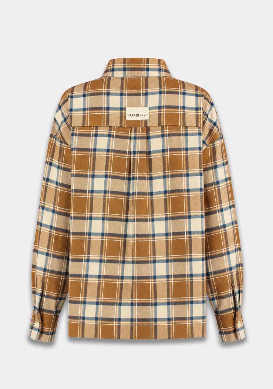 Selena blouse checks