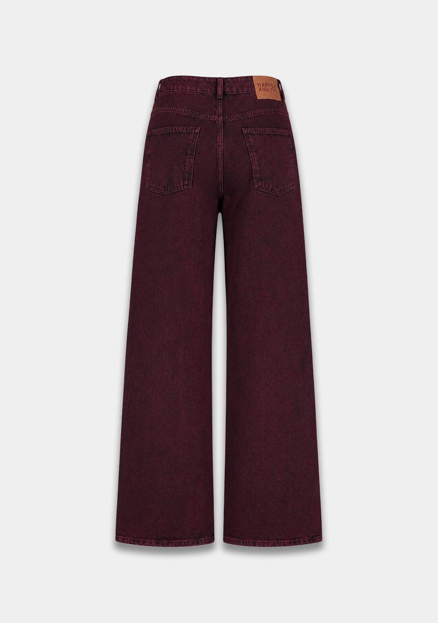 Charissa pants tipsy red
