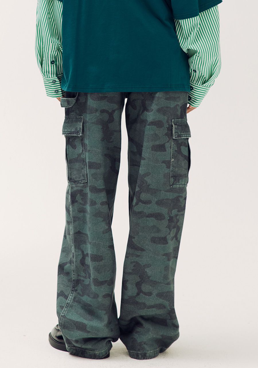 Dana pants camo teal