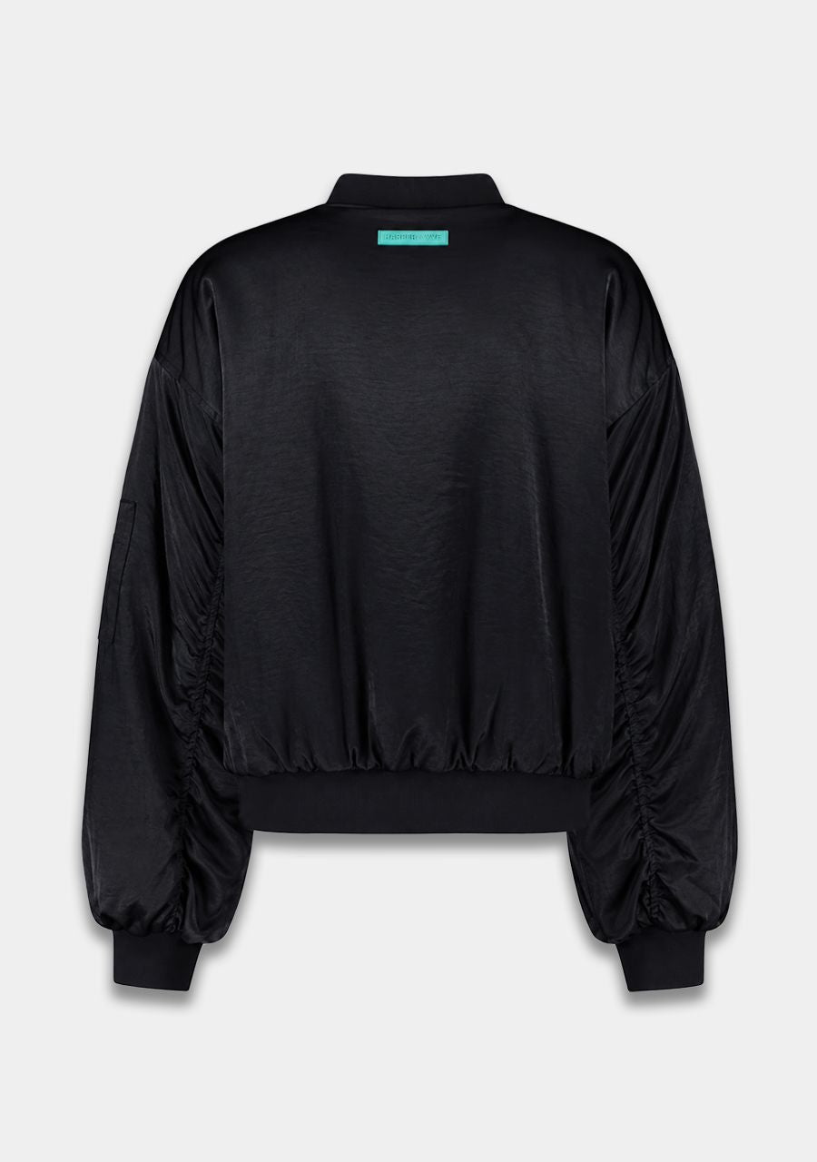 Lenora bomber jacket vlack