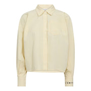 Sophie yellow striped shirt